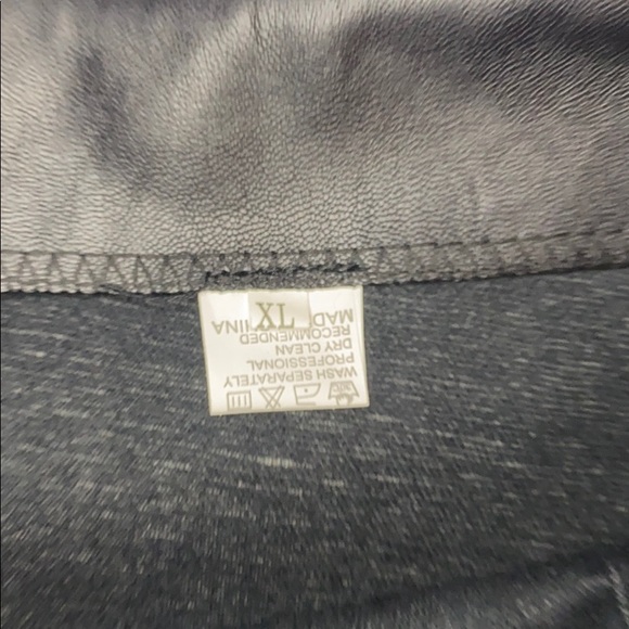 Faux Leather Mini Skirt - Picture 5 of 5